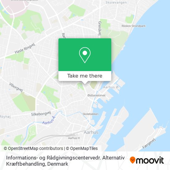 Informations- og Rådgivningscentervedr. Alternativ Kræftbehandling map