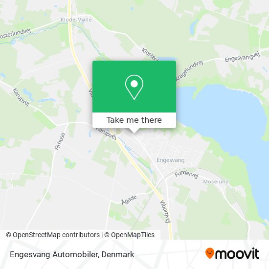 Engesvang Automobiler map