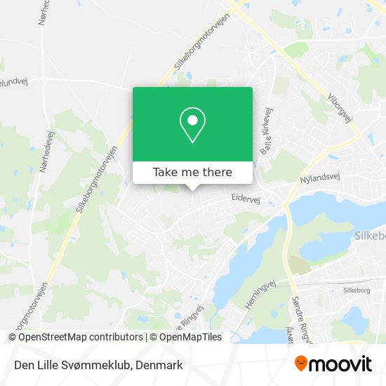 Den Lille Svømmeklub map