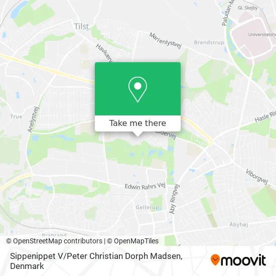 Sippenippet V / Peter Christian Dorph Madsen map