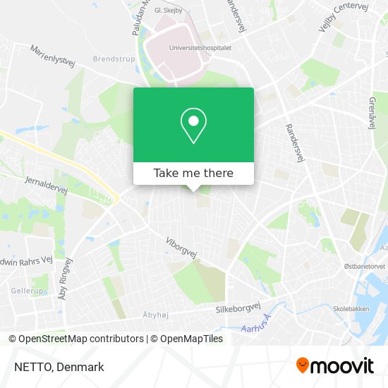 NETTO map