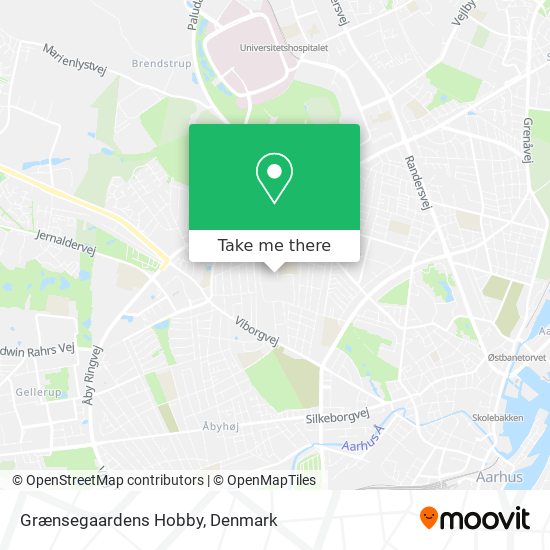 Grænsegaardens Hobby map