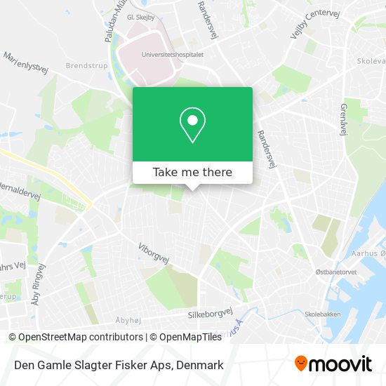 Den Gamle Slagter Fisker Aps map