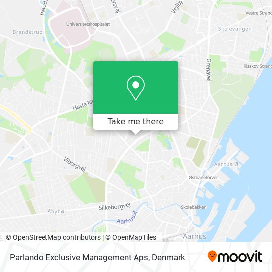 Parlando Exclusive Management Aps map