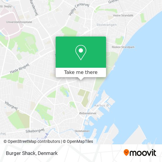 Burger Shack map