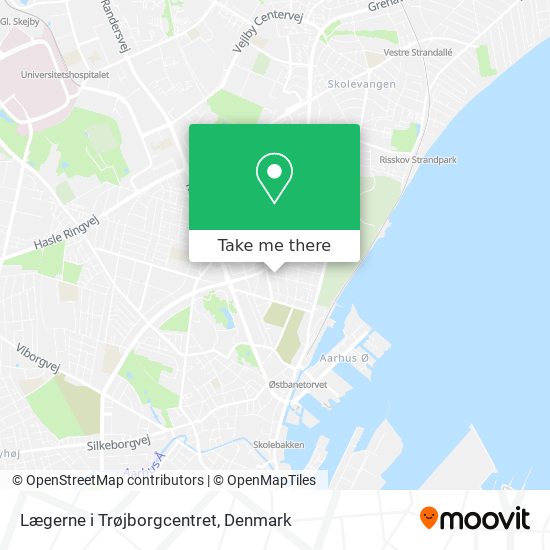 Lægerne i Trøjborgcentret map