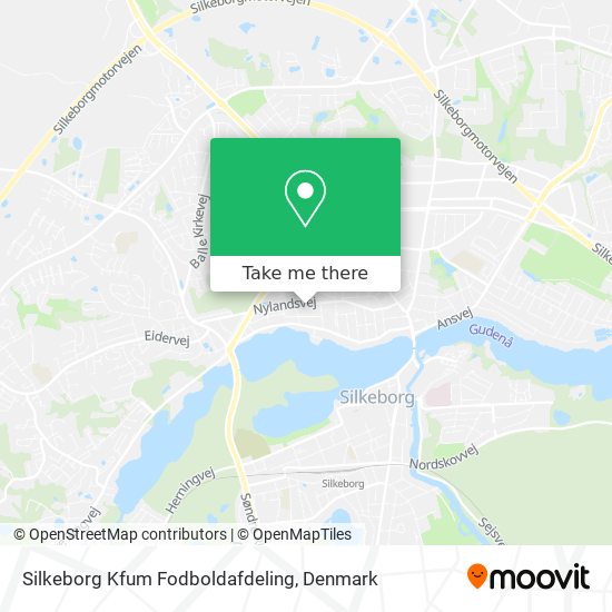 Silkeborg Kfum Fodboldafdeling map