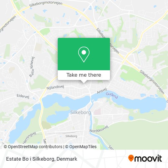 Estate Bo i Silkeborg map