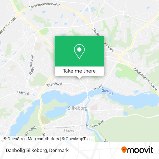 Danbolig Silkeborg map