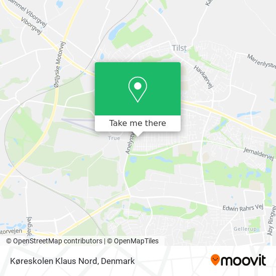 Køreskolen Klaus Nord map