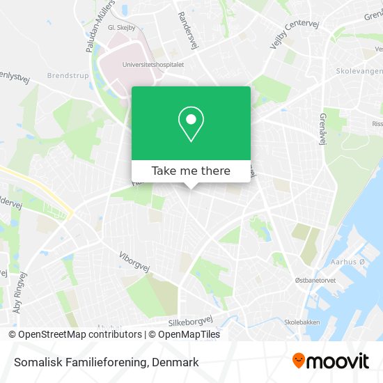 Somalisk Familieforening map