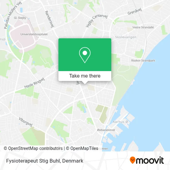 Fysioterapeut Stig Buhl map