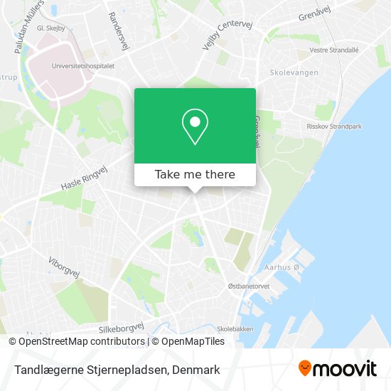 Tandlægerne Stjernepladsen map