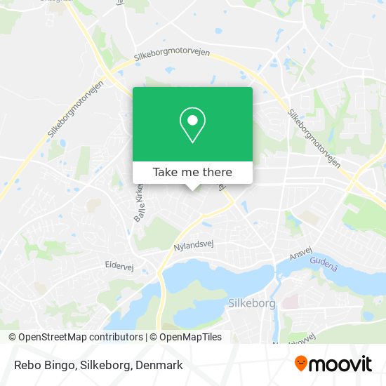 Rebo Bingo, Silkeborg map