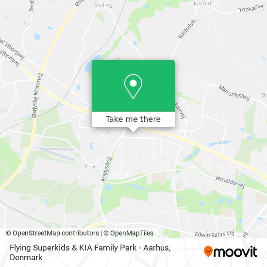 Flying Superkids & KIA Family Park - Aarhus map