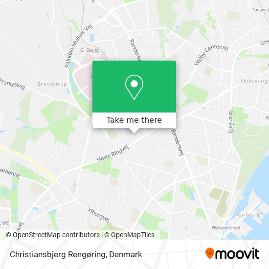 Christiansbjerg Rengøring map