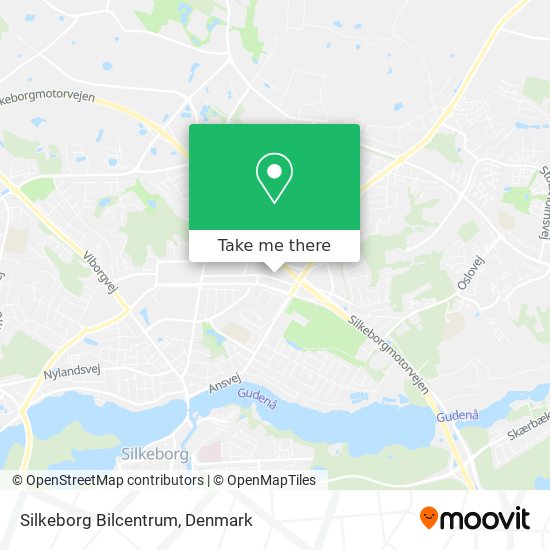 Silkeborg Bilcentrum map