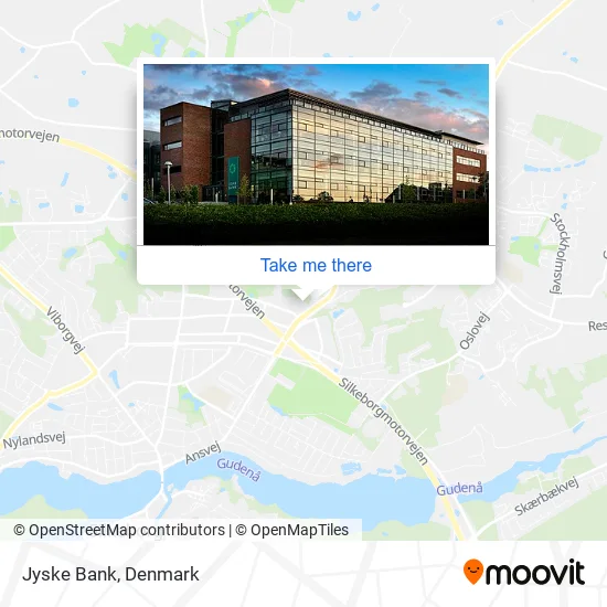 Jyske Bank map