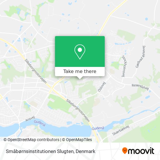 Småbørnsinstitutionen Slugten map