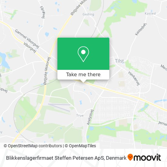 Blikkenslagerfirmaet Steffen Petersen ApS map