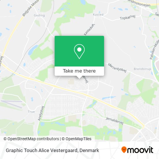 Graphic Touch Alice Vestergaard map