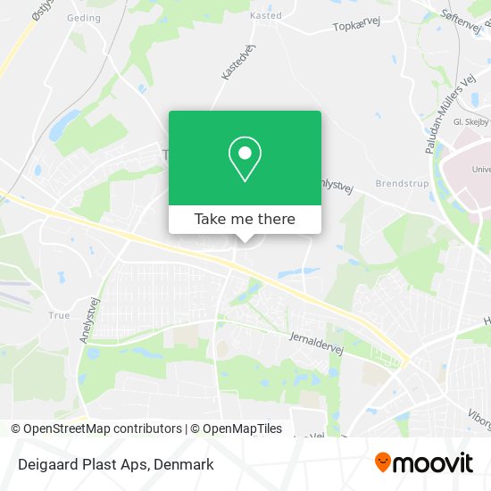 Deigaard Plast Aps map