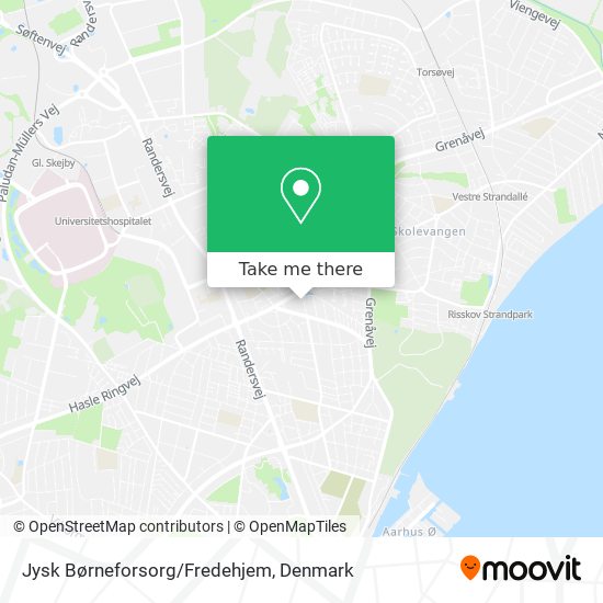 Jysk Børneforsorg/Fredehjem map