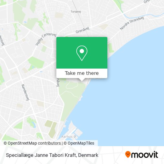 Speciallæge Janne Tabori Kraft map