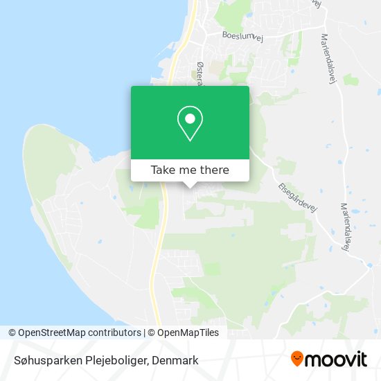 Søhusparken Plejeboliger map