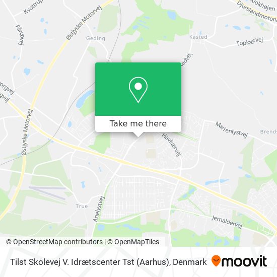 Tilst Skolevej V. Idrætscenter Tst (Aarhus) map
