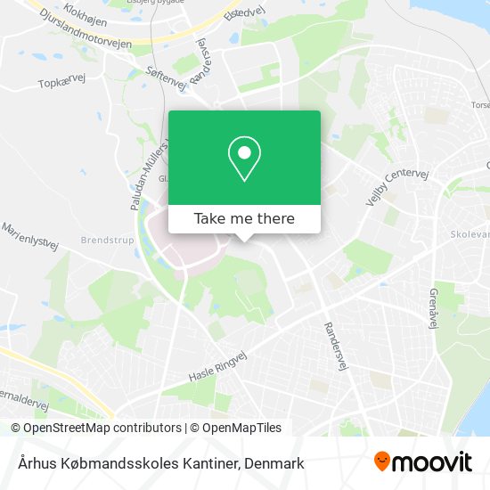 Århus Købmandsskoles Kantiner map