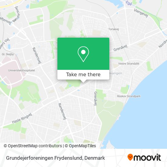 Grundejerforeningen Frydenslund map