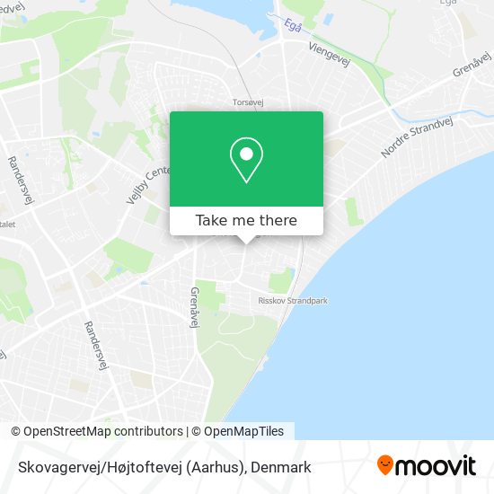 Skovagervej / Højtoftevej (Aarhus) map