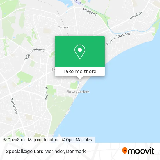 Speciallæge Lars Merinder map