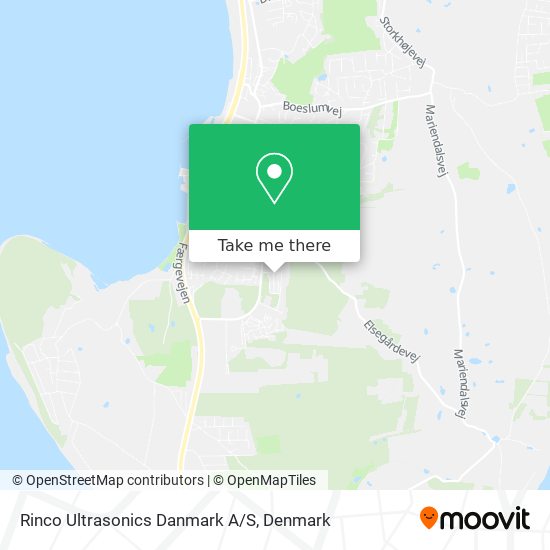 Rinco Ultrasonics Danmark A/S map