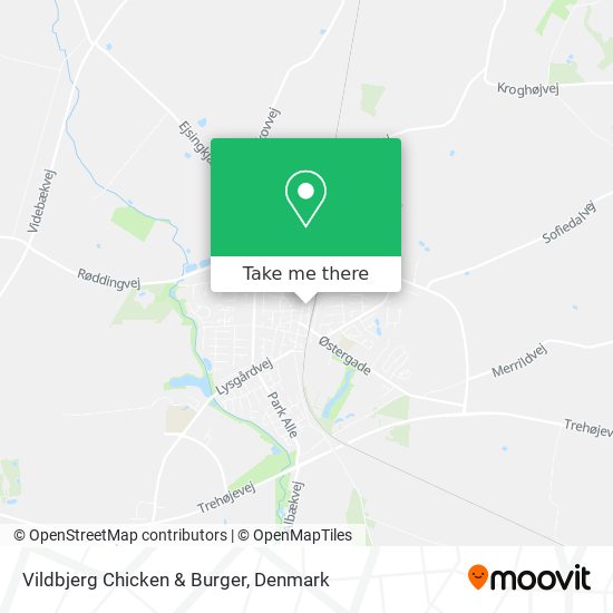 Vildbjerg Chicken & Burger map