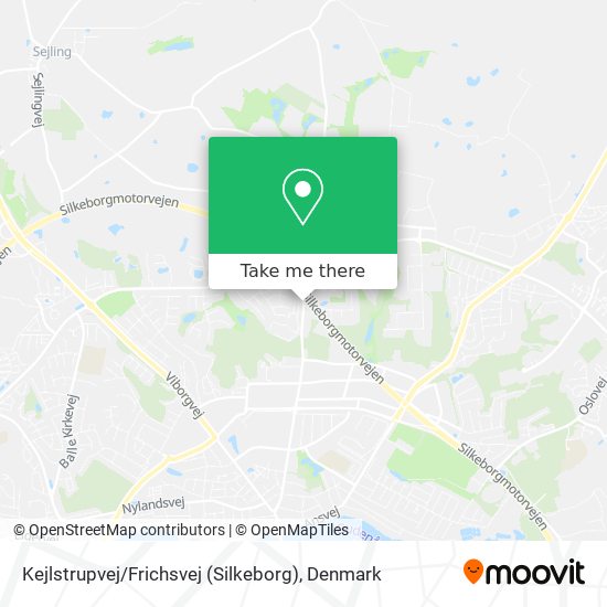 Kejlstrupvej / Frichsvej (Silkeborg) map