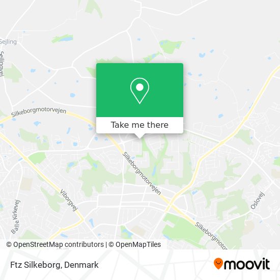 Ftz Silkeborg map