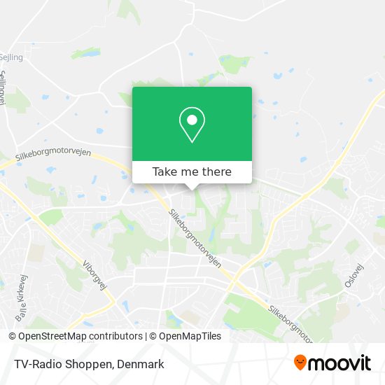 TV-Radio Shoppen map