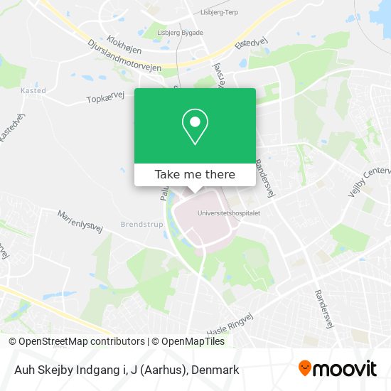 Auh Skejby Indgang i, J (Aarhus) map