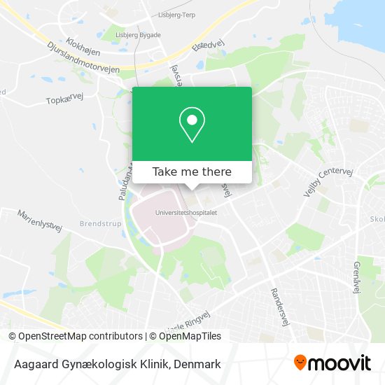Aagaard Gynækologisk Klinik map