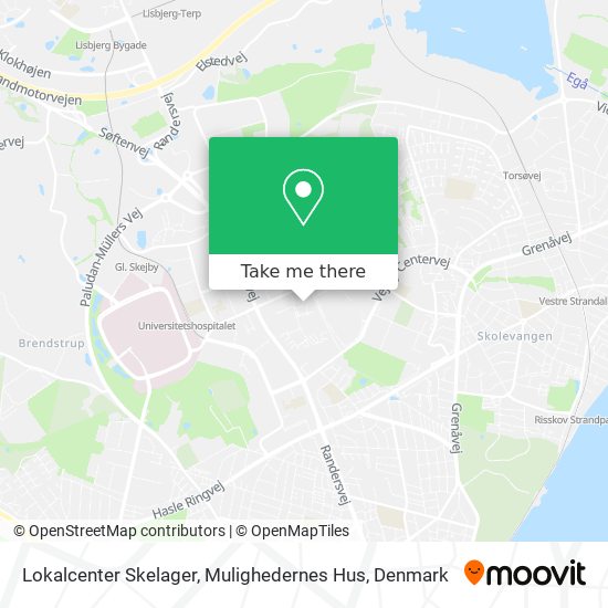 Lokalcenter Skelager, Mulighedernes Hus map