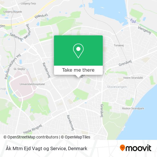 Åk Mtm Ejd Vagt og Service map
