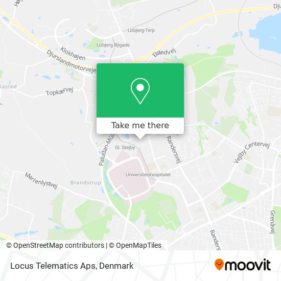 Locus Telematics Aps map