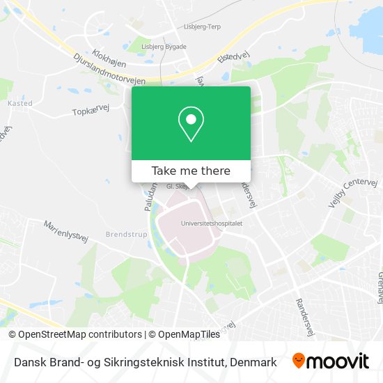 Dansk Brand- og Sikringsteknisk Institut map