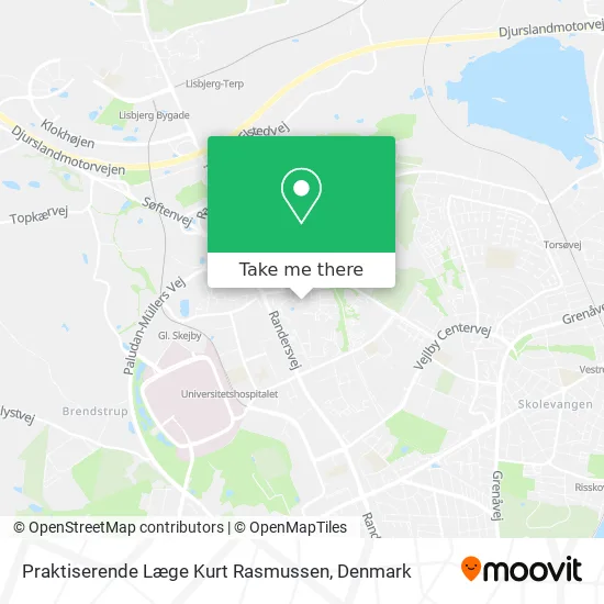 Praktiserende Læge Kurt Rasmussen map