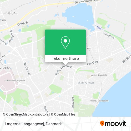 Lægerne Langengevej map