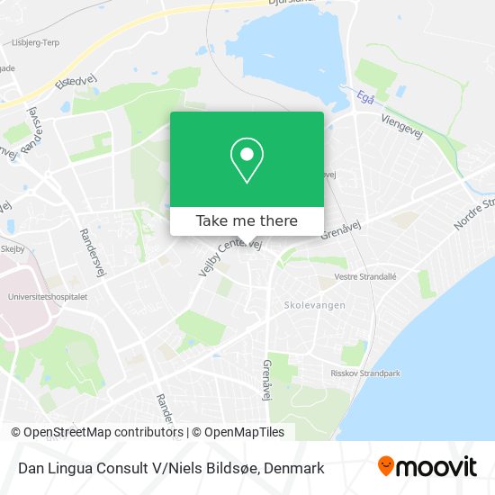 Dan Lingua Consult V / Niels Bildsøe map