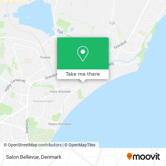 Salon Bellevue map