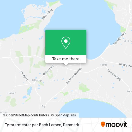 Tømrermester per Bach Larsen map